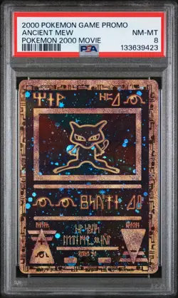 2000 POKEMON GAME MOVIE ANCIENT MEW POKEMON 2000 MOVIE PSA 8 - Image 1
