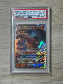 Charizard GX Promo (SM195) Pokemon Black Star Promo - PSA 10 - Image 1