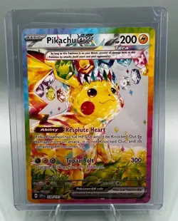 Pikachu EX SIR 238/191 Surging Sparks Near Mint Condition Pokemon Tcg - Image 1