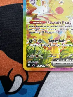 Pikachu EX SIR 238/191 Surging Sparks Near Mint Condition Pokemon Tcg - Image 5