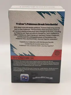 Pokemon Scarlet & Violet Journey Together Booster Bundle Box 6 Packs English - Image 3