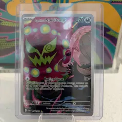 Pokemon TCG Cynthia's Spiritomb 244/217 Ascended Heroes English IR NM Card - Image 1