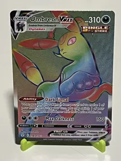 Pokemon Umbreon VMAX 214/203 Evolving Skies Secret Rare NM Condition - Image 1