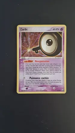 Carte Pokemon : Zarbi Q/28 Ex Forces Cachees Francaise - Image 1