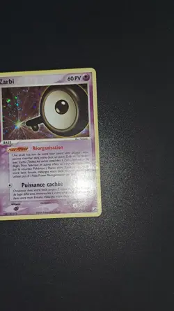 Carte Pokemon : Zarbi Q/28 Ex Forces Cachees Francaise - Image 2