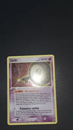 Carte Pokemon : Zarbi Q/28 Ex Forces Cachees Francaise - Image 4