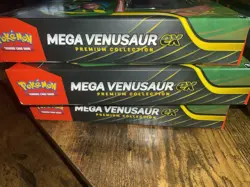 Pokemon TCG Mega Venusaur EX Premium Collection Box Sealed Lot Of 3 - Image 4