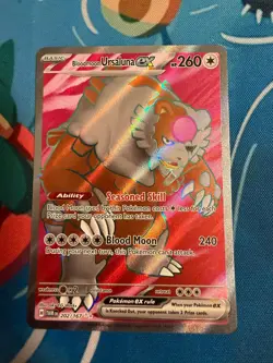 Sv06: Twilight Masquerade Pokemon TCG Bloodmoon Ursaluna Ex - Image 1