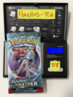 (HEAVY)🔥32.40g Pokemon TCG Journey Together Booster Pack Factory Sealed ✅ - Image 1