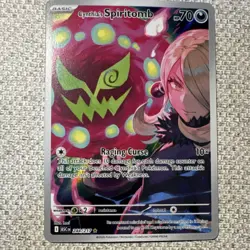 Pokemon TCG Cynthia's Spiritomb Full Art Holo ASC EN 244/217 Rare Basic 2026 - Image 1