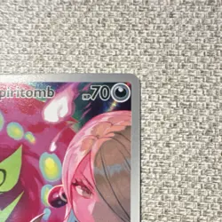 Pokemon TCG Cynthia's Spiritomb Full Art Holo ASC EN 244/217 Rare Basic 2026 - Image 3