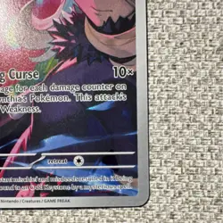 Pokemon TCG Cynthia's Spiritomb Full Art Holo ASC EN 244/217 Rare Basic 2026 - Image 4