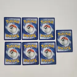 Pokemon - Trick Or Trade - 7 Card Lot Gastly Haunter Pikachu Lampent Nickit - Image 4