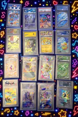 16x Pokemon GEM MINT 10 Graded Cards | PSA ACE PG | Premium Slab Bundle | Mint - Image 1