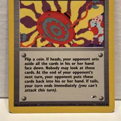 Pokemon TCG - Tickling Machine 119/132 Gym Heroes - Regular - LP Good Condition - Image 3