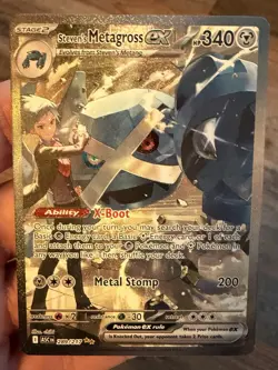 Steven's Metagross EX 289/217 Pokemon Ascended Heroes Near Mint - Image 1