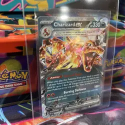 2023 Pokemon Obsidian Flames OBF EN Charizard #125/197 Double Rare Holo - Image 3