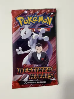 (HEAVY)🔥22.40g Pokemon TCG Destined Rivals Booster Pack Factory Sealed✅ - Image 2