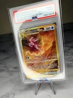 Pokemon Origin Forme Palkia VSTAR GG67/GG70 Crown Zenith Secret Rare Holo PSA 9 - Image 2