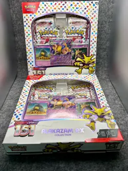 Pokemon Scarlet & Violet 151 Alakazam EX Collection Box New Factory Sealed Qty 2 - Image 1