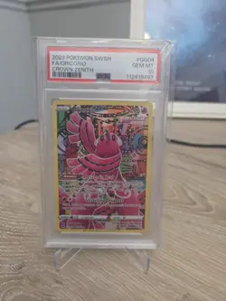 2023 POKEMON SWORD & SHIELD CROWN ZENITH #GG04 FULL ART/ORICORIO PSA 10 - Image 1
