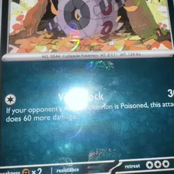 Pokemon TCG SV: Black Bolt Whirlipede 055/086 Master Ball Reverse Holo NM - Image 2