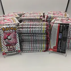 Sealed English 151 Pokemon Booster Packs -Lot of 300- Pokemon Scarlet & Violet - Image 1