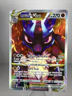 Pokemon Crown Zenith Lucario VSTAR Promo SWSH291 - Image 1