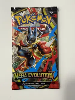 (NEW)🔥 22.44g Pokemon TCG Mega Evolution Booster Pack Factory Sealed✅ - Image 2