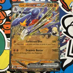 Cynthia's Garchomp ex - 104/182 SV10: Destined Rivals 104/182 Double Rare Hol... - Image 1