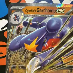 Cynthia's Garchomp ex - 104/182 SV10: Destined Rivals 104/182 Double Rare Hol... - Image 2