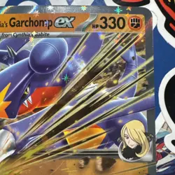 Cynthia's Garchomp ex - 104/182 SV10: Destined Rivals 104/182 Double Rare Hol... - Image 3