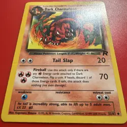 Pokemon TCG: Team Rocket Dark Charmeleon 32/38 LP/NM circa 2000- Unlimited - Image 2