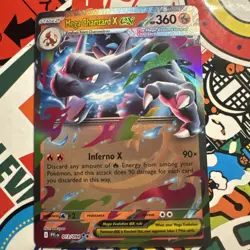 Mega Charizard x EX 013/094 Holo Me02: Phantasmal Flames Pokemon TCG M/NM🔥 - Image 1