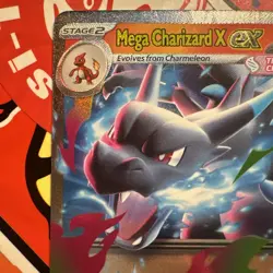 Mega Charizard x EX 013/094 Holo Me02: Phantasmal Flames Pokemon TCG M/NM🔥 - Image 3