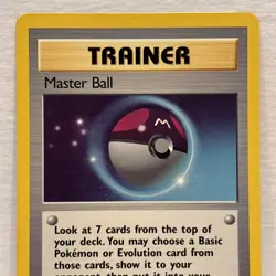Pokemon TCG Gym Challenge – Master Ball 116/132 – Uncommon Trainer – NM/LP - Image 2