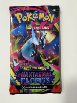 (HEAVY)🔥 22.53g Pokemon TCG Phantasmal Flames Booster Pack Factory Sealed✅ - Image 2
