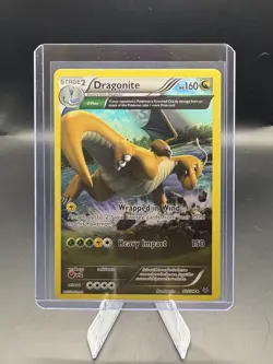2015 Pokemon TCG Roaring Skies Dragonite 52/108 Full Art Holo - Image 1