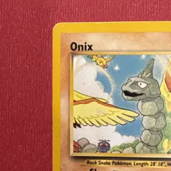 Onix Pokemon TCG Southern Islands 3/18 HP Creases Raw Ungraded - Image 2