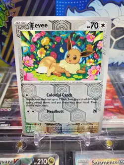 Eevee 050/064 Reverse Holo Common Pokemon TCG Shrouded Fable - Image 1