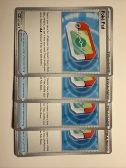4x Pokemon TCG Poke Pad Perfect Order POR 081/088 NM Set Of 4 - Image 1
