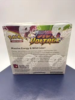 Pokemon TCG Sword & Shield Vivid Voltage Booster Box 36 Factory Sealed Packs 820650817496 - Image 2
