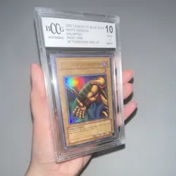 Yu-Gi-Oh! Right Arm Forbidden One LOB Ultra Rare Holo BCCG 10 2002 English - Image 1