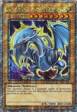 Yugioh! Blue-Eyes White Dragon (7th Art) - RA04-EN108 - Quarter Century Secret R - Image 1