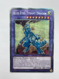 Yu Gi Oh - MP25-EN042 Blue-Eyes Tyrant Dragon - Starlight Rare - Image 1