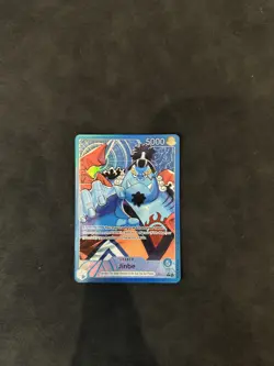 One Piece TCG OP14-040 Jinbe Leader Alt Art AA Card Game CCG English - Image 1