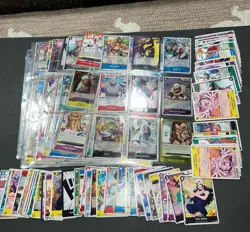 Huge One Piece Card Game Collection Binder Lot Shiny Cards Tcg SR SEC etc - Image 1