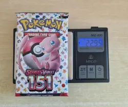 HEAVY Pokemon 151 Booster Pack 22.95g ENGLISH - Charizard Blastoise Venusaur U - Image 1