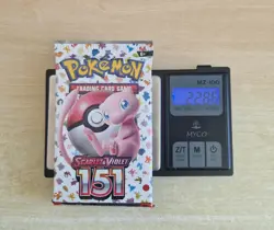 HEAVY Pokemon 151 Booster Pack 22.86g ENGLISH - Charizard Blastoise Venusaur U - Image 1