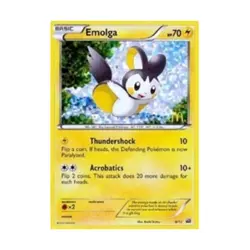Pokemon McDonald's Promos 2012 Emolga (P) #6 (Holo) NM - Image 1